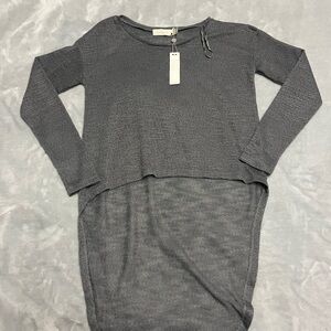 🌸Costa Blanca Gray Knit Sweater